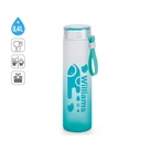 WILLIAMS. Borraccia in vetro borosilicato con tappo in AS 470 mL