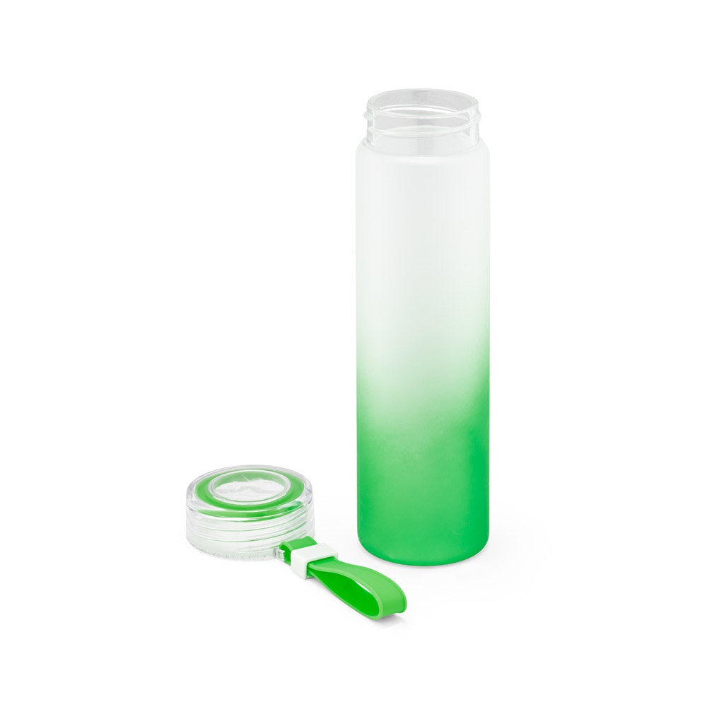 WILLIAMS. Borraccia in vetro borosilicato con tappo in AS 470 mL