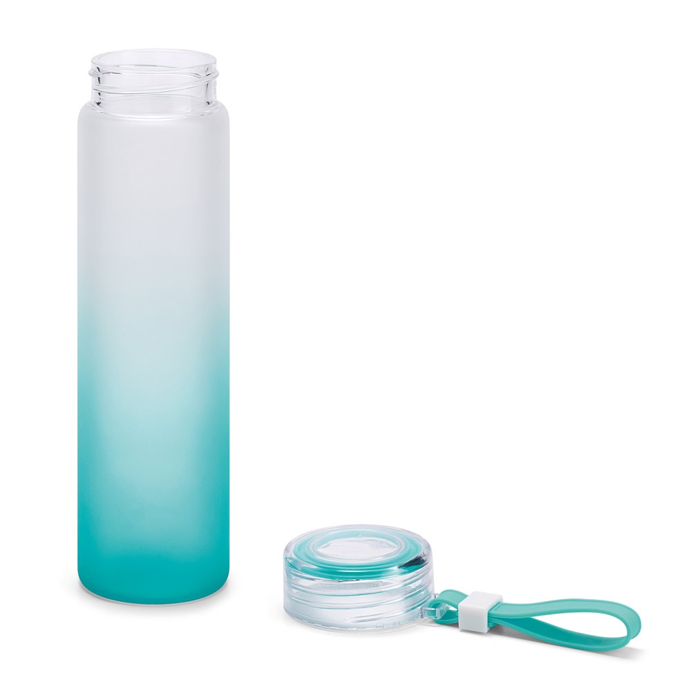 WILLIAMS. Borraccia in vetro borosilicato con tappo in AS 470 mL