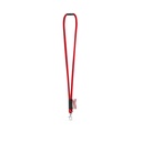 WISBECH. SET Lanyard TUBE Long (Ø 7 mm) con moschettone a leva da 9 mm e chiusura di sicurezza da Ø 7 mm
