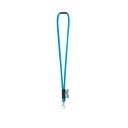 WISBECH. SET Lanyard TUBE Long (Ø 7 mm) con moschettone a leva da 9 mm e chiusura di sicurezza da Ø 7 mm