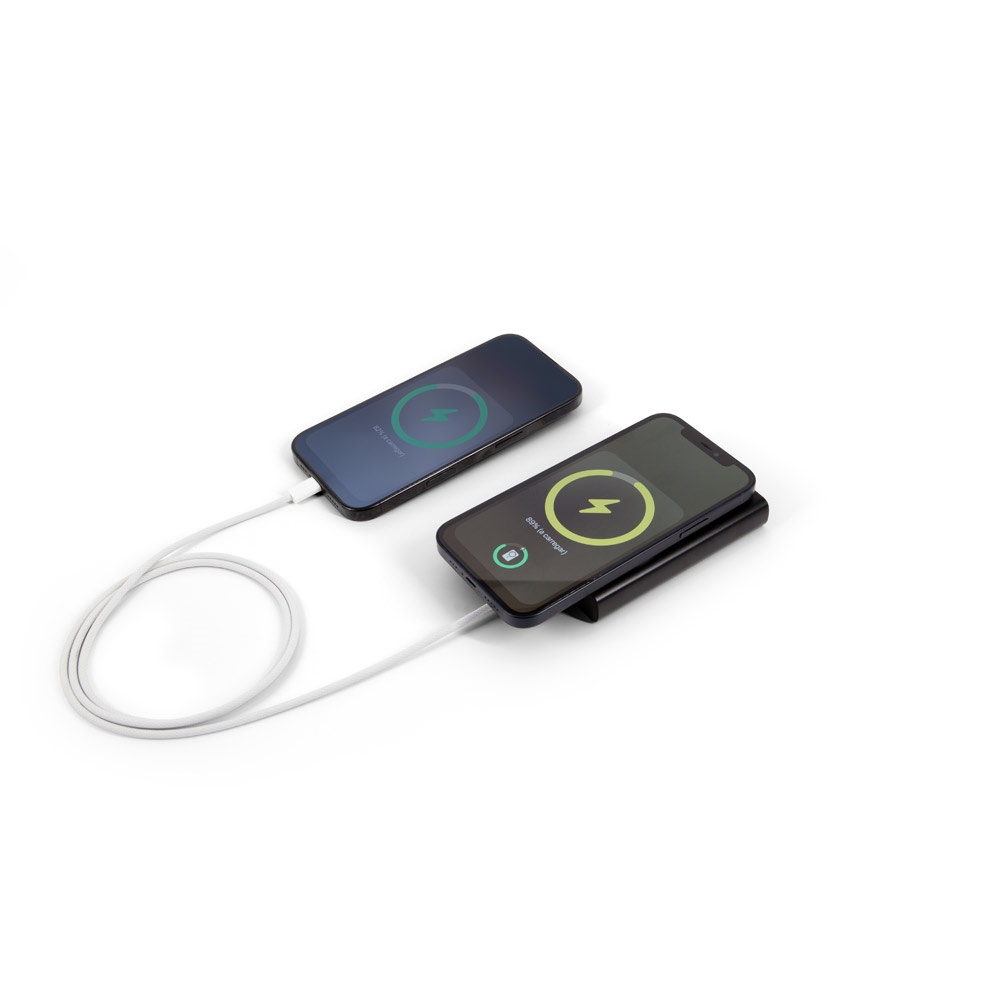 WRIGHT 10. Power bank magnetico con ricarica super rapida in alluminio riciclato e ABS riciclato 10'000 mAh