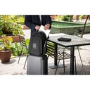 YANGON BPACK. Zaino antifurto, in twill con rivestimento idrorepellente e poliestere riciclato 600D ad alta densità, per laptop da 17.3"