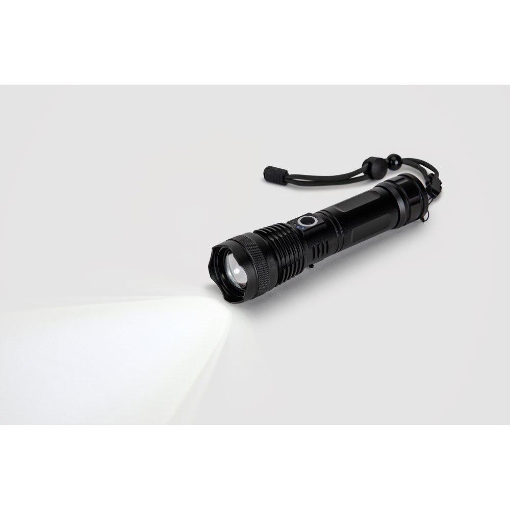 YVIAN. Torcia ricaricabile da 10 W realizzata in alluminio (100% rAL)