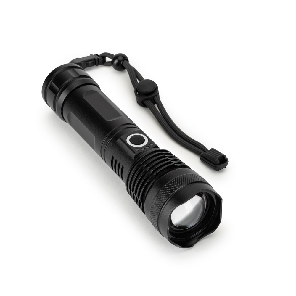 YVIAN. Torcia ricaricabile da 10 W realizzata in alluminio (100% rAL)