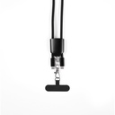 ZEWAIL. Cordino Lanyard con supporto per smartphone incluso, cavo USB-C e diversi adattatori in ABS riciclato e TPE riciclato