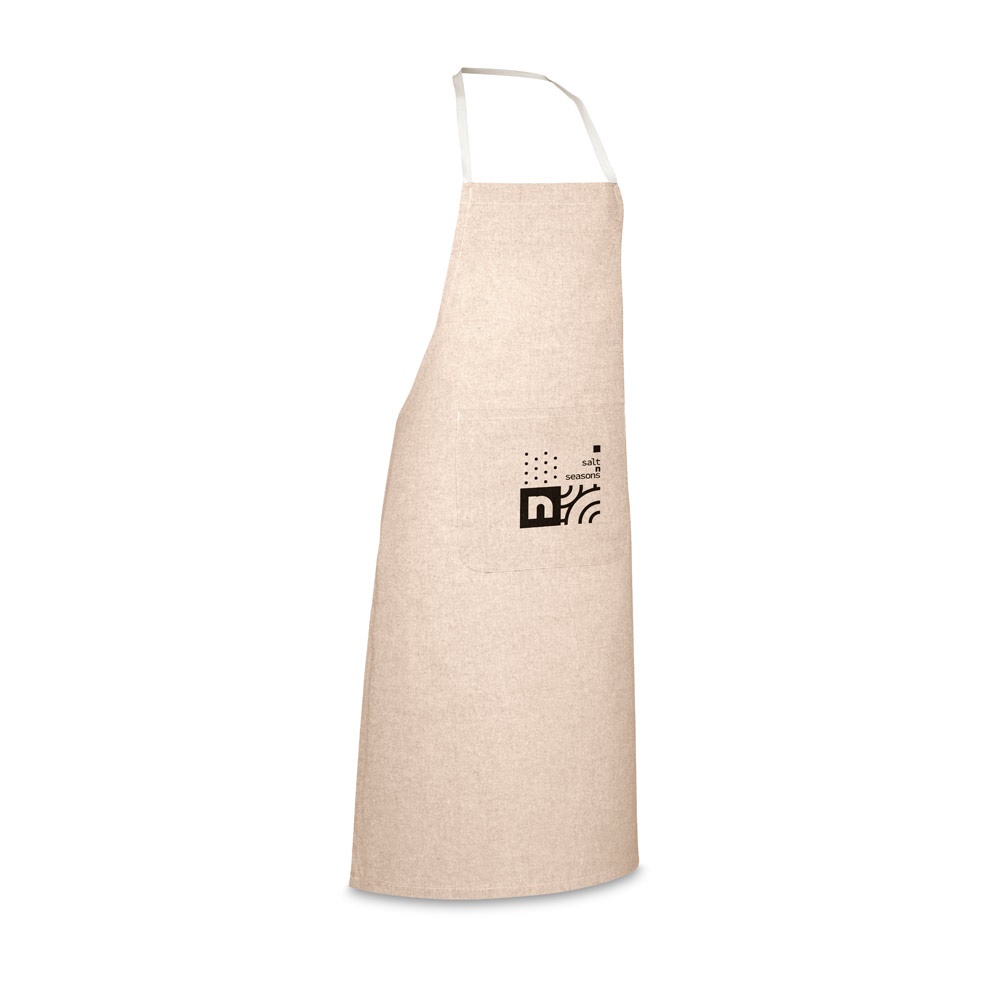 ZIMBRO. Grembiule con cotone riciclato (140 g/m²)