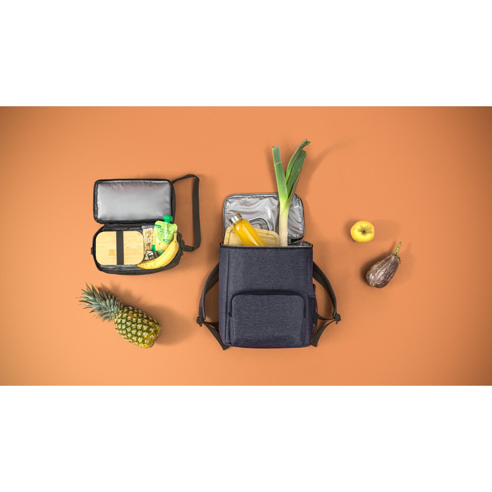 ZIPPERS COOLER. Borsa termica in 300 D e 840D Jacquard 8'5L