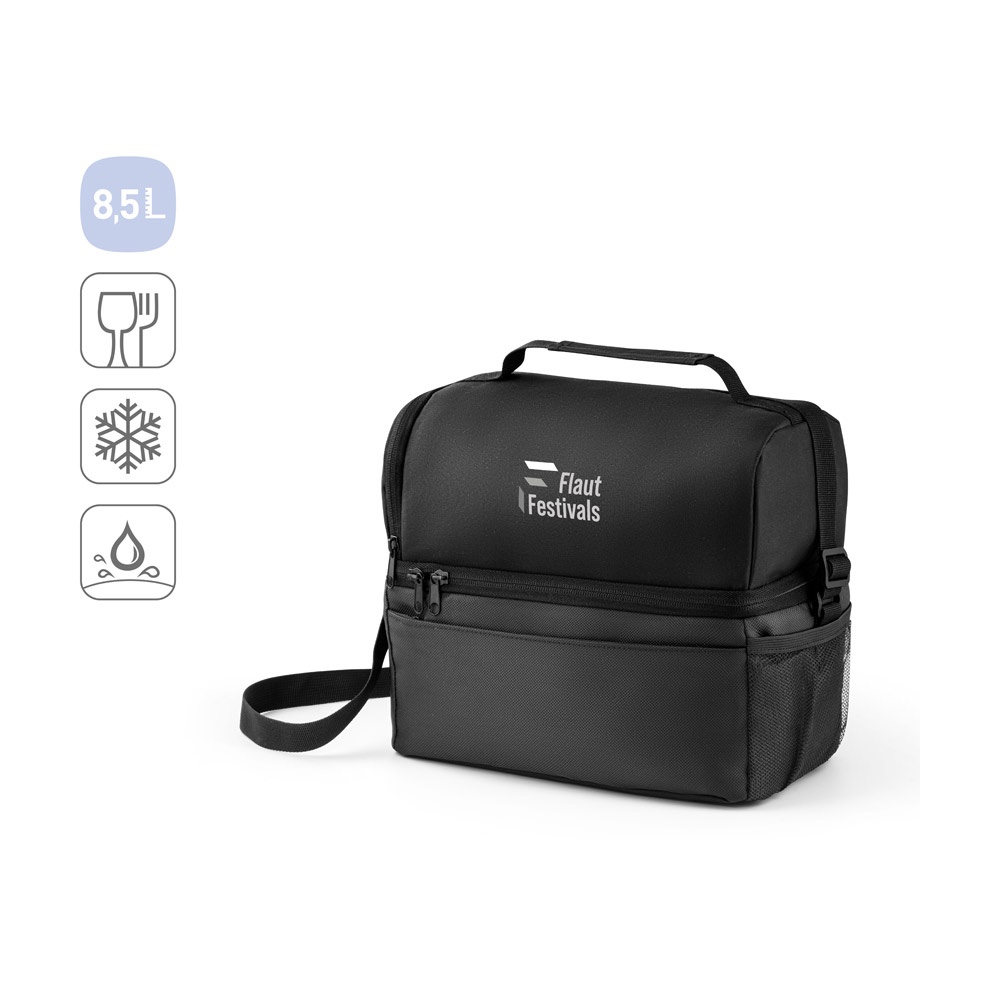 ZIPPERS COOLER. Borsa termica in 300 D e 840D Jacquard 8'5L