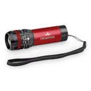 ZOOMIN. Torcia in alluminio con funzione zoom con 3 modalità di illuminazione
