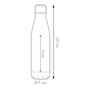 Steel Mat Bottle 500