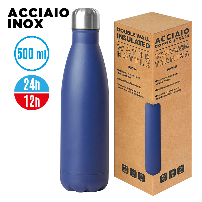 Steel Mat Bottle 500