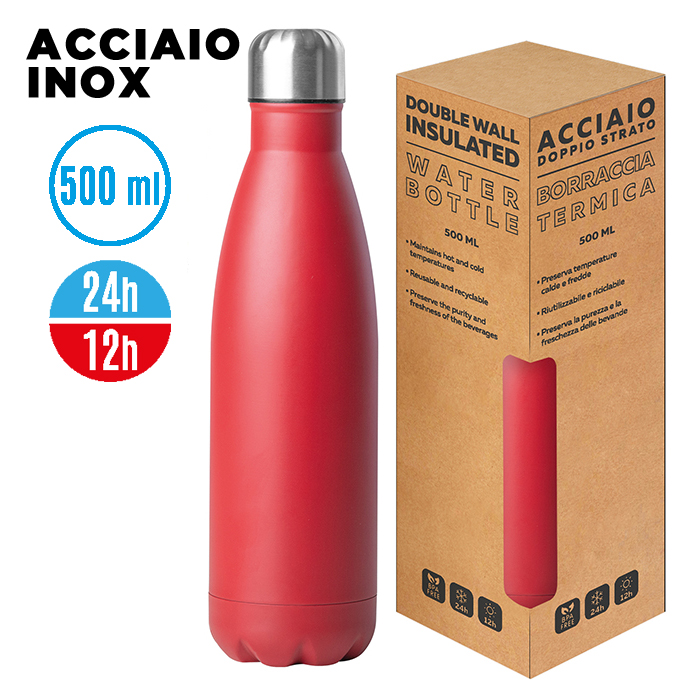 Steel Mat Bottle 500