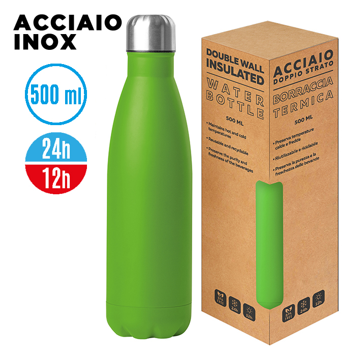 Steel Mat Bottle 500