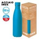 Steel Mat Bottle 500 Flat