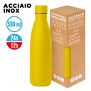 Steel Mat Bottle 500 Flat