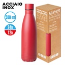 Steel Mat Bottle 500 Flat
