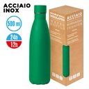 Steel Mat Bottle 500 Flat