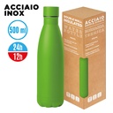 Steel Mat Bottle 500 Flat