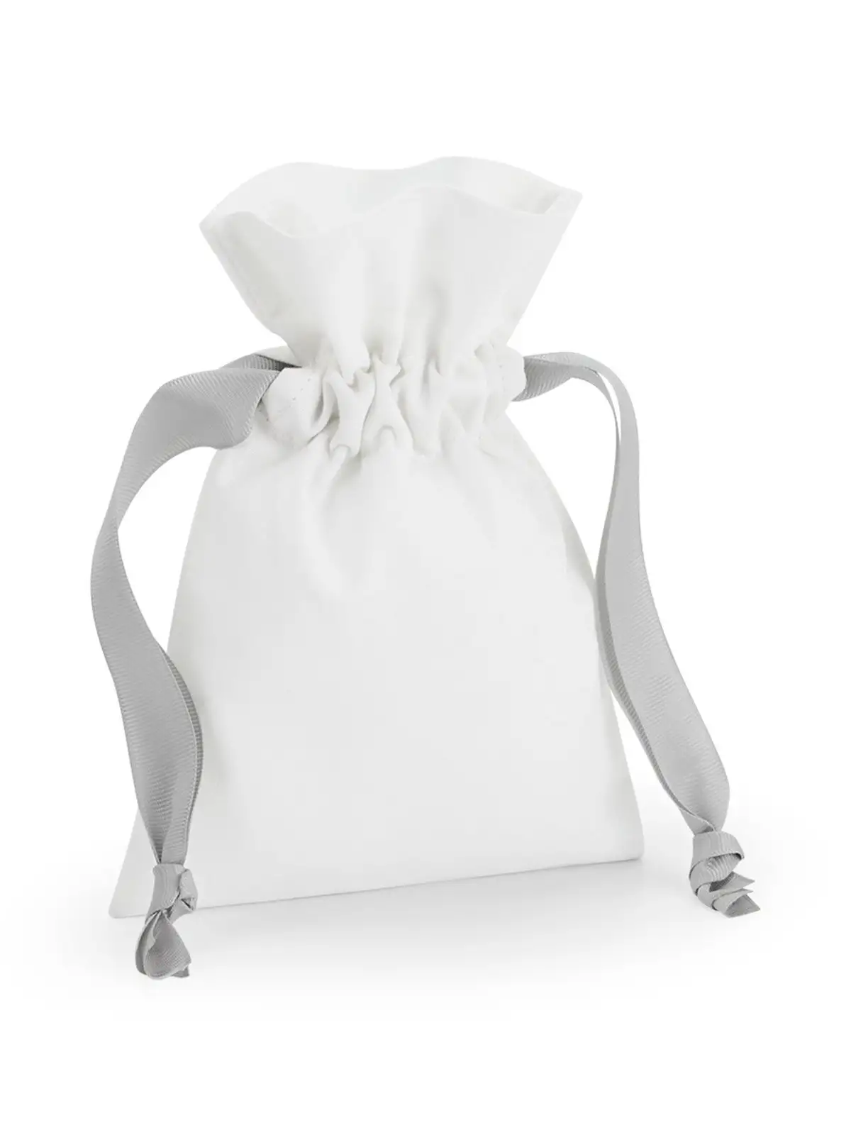 Cotton Gift Bag With Ribbon Drawstring