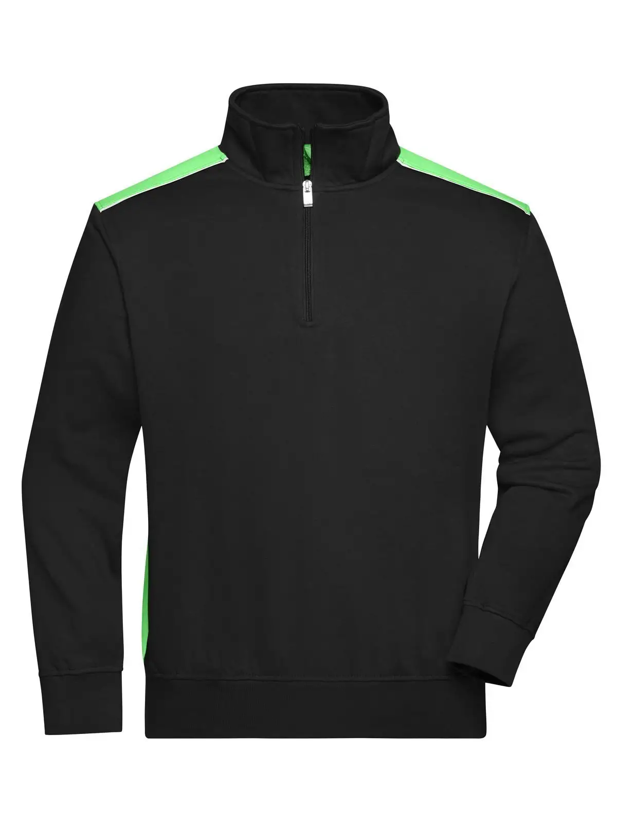 black/lime-green