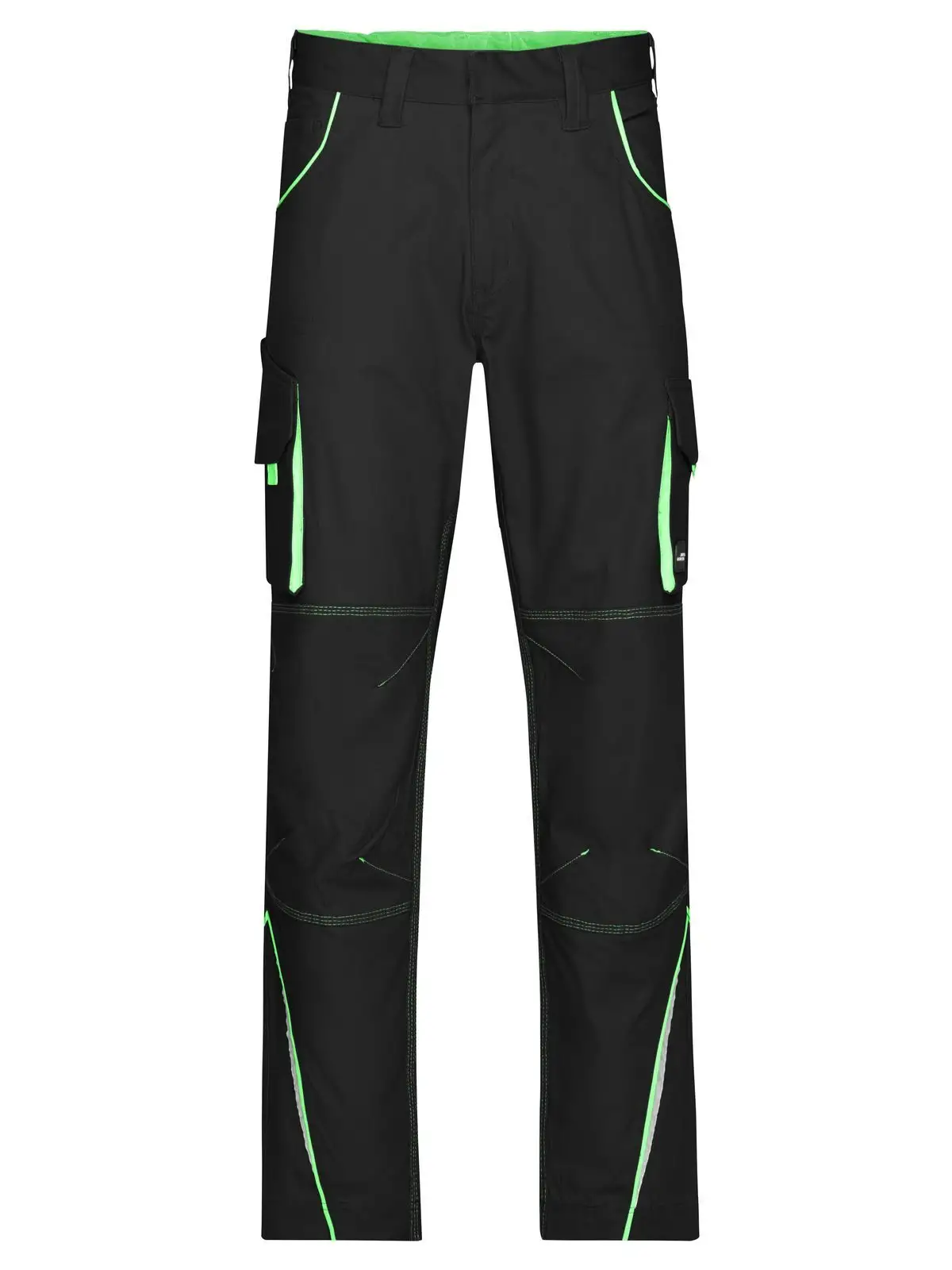 black/lime-green