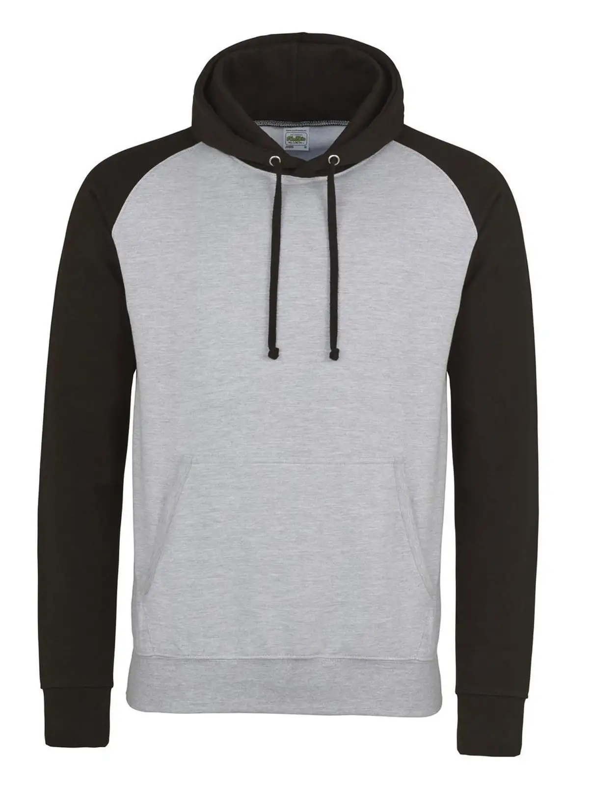 heather grey/jet black
