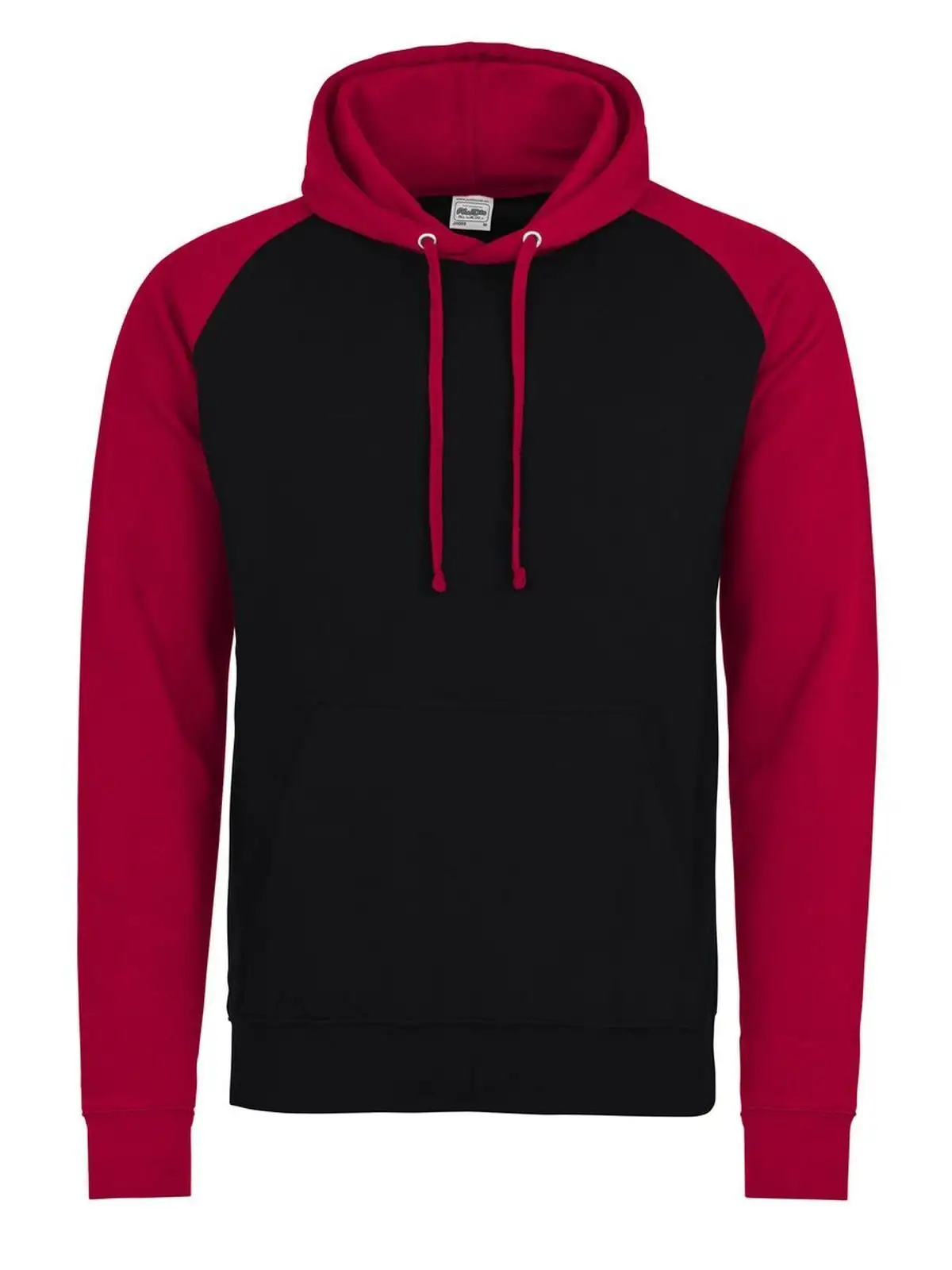 jet black/fire red