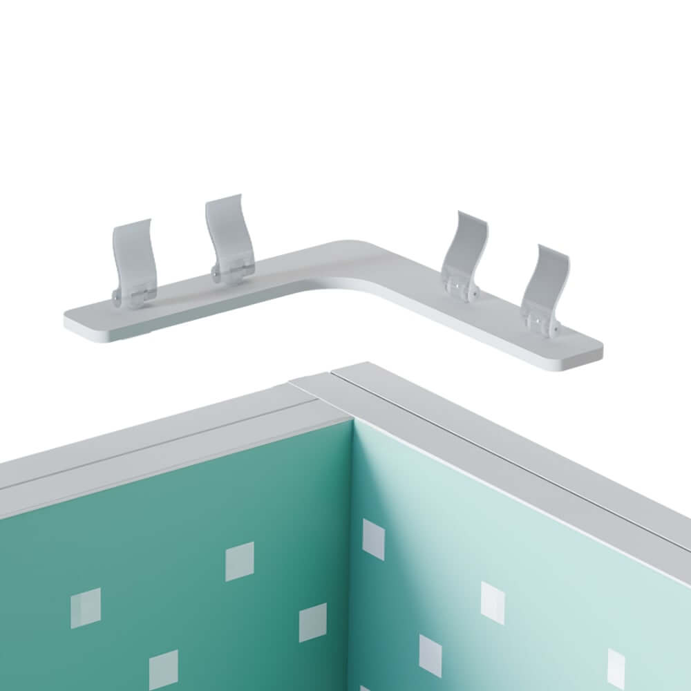 Connettore per angolo superiore 90° per Illumigo