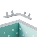 Connettore per angolo superiore 90° per Illumigo