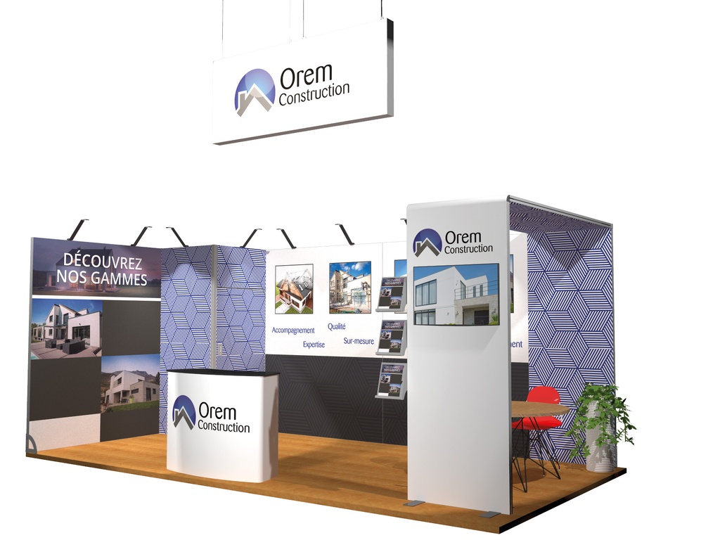 Stand Vector 18m²