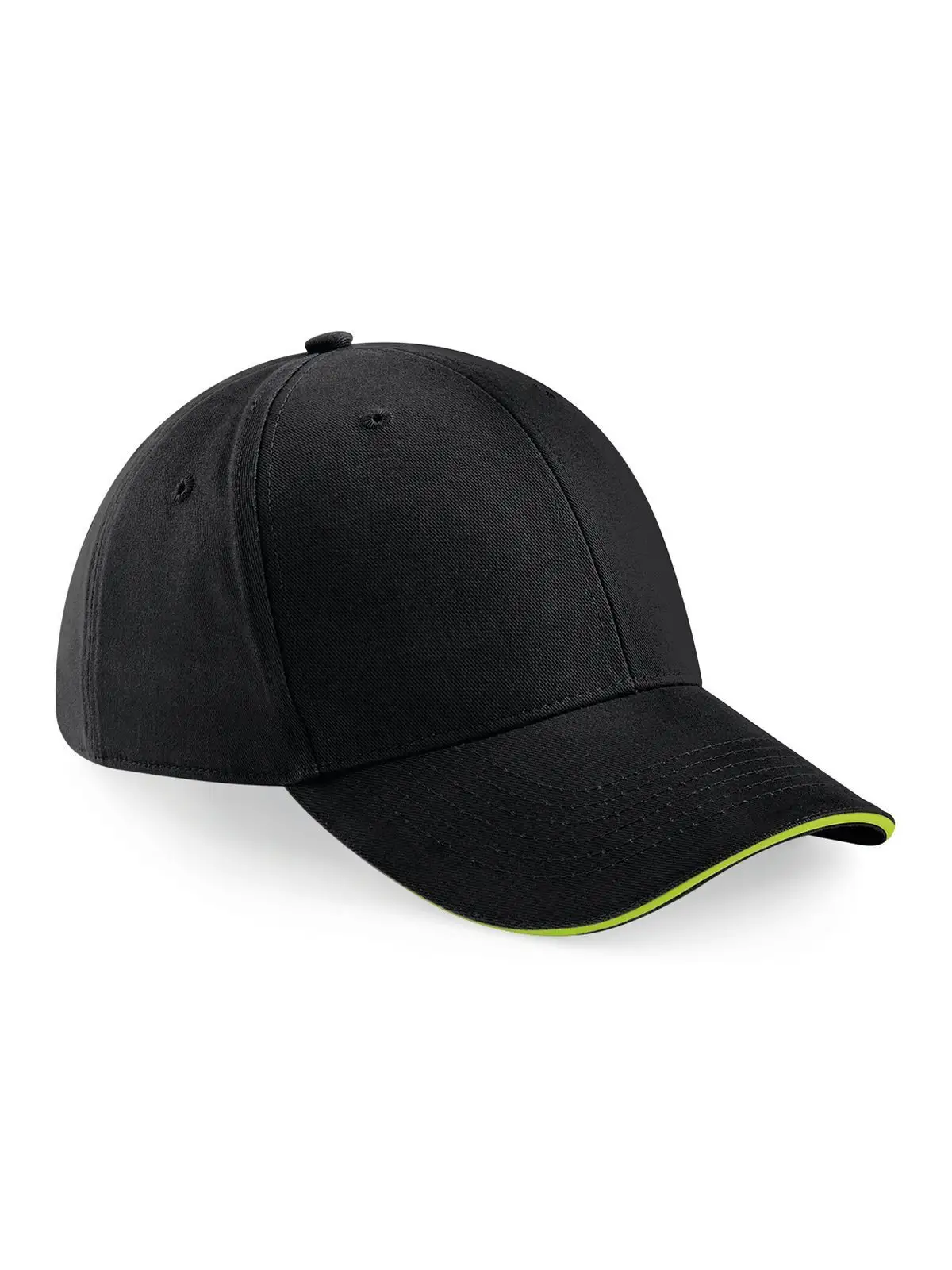 black/lime green