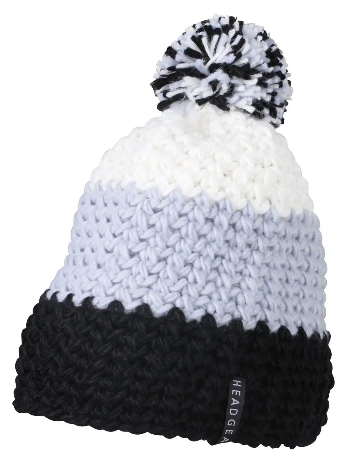 black/silver/white