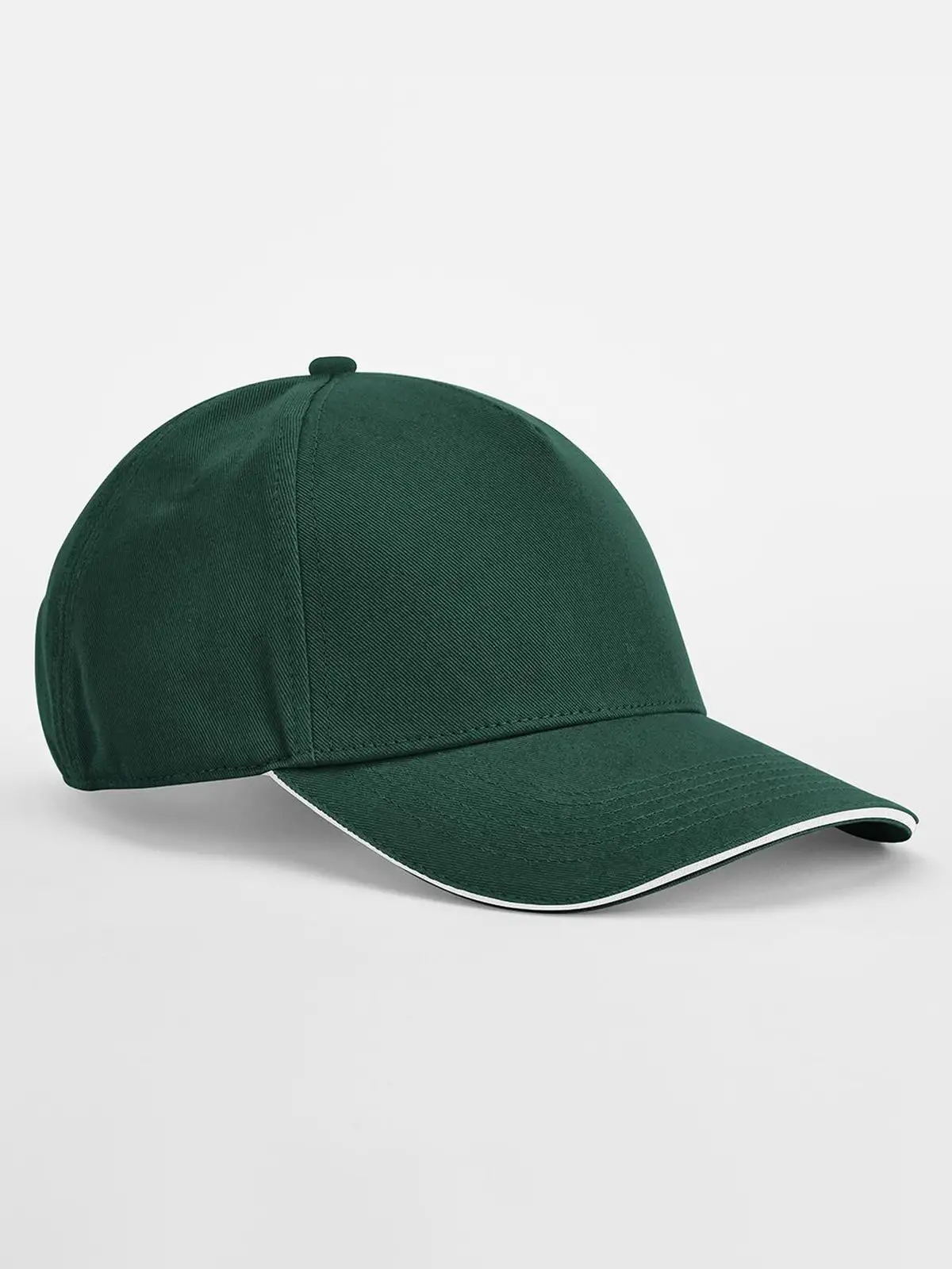 bottle green/white