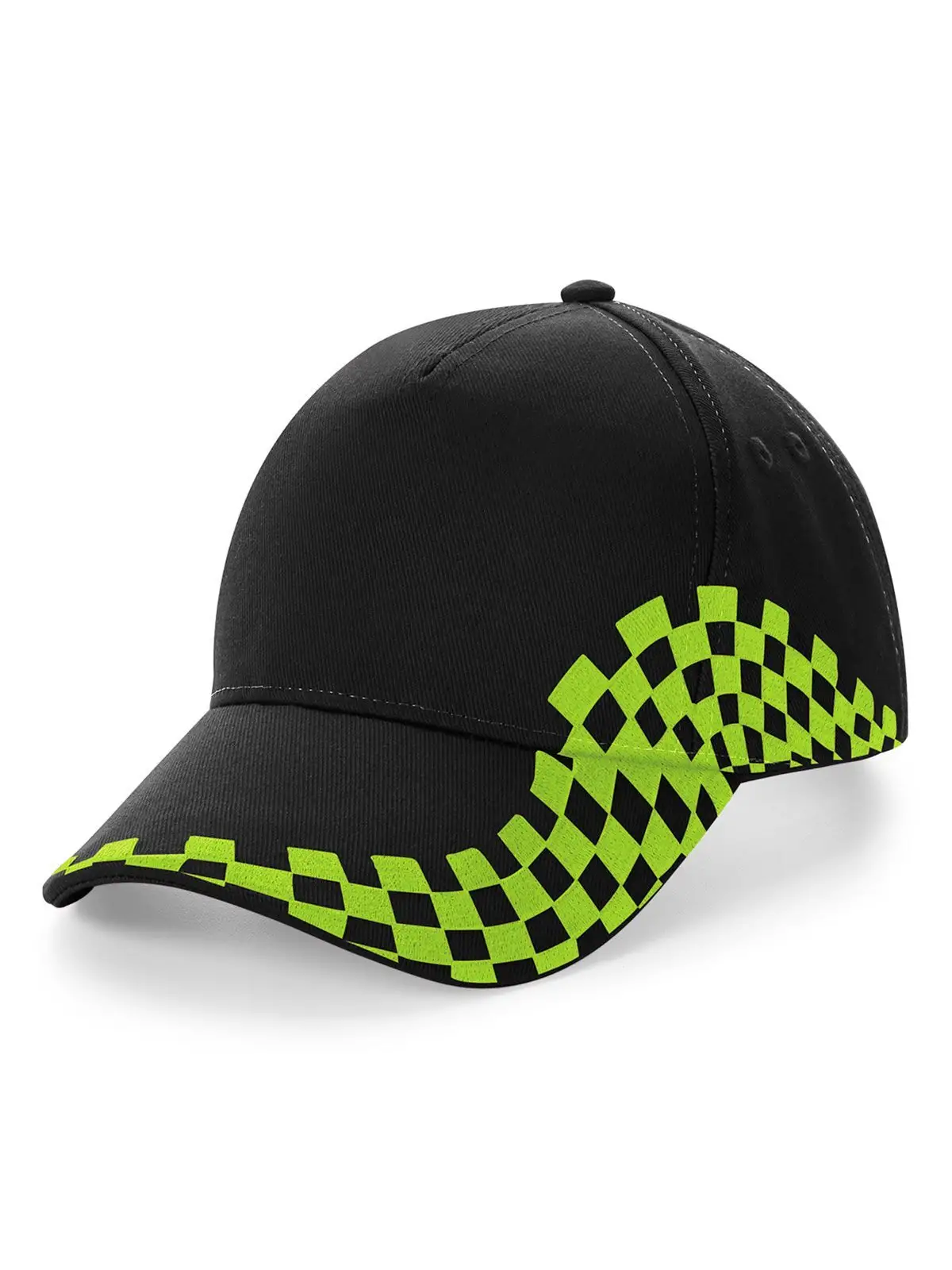 black/lime green