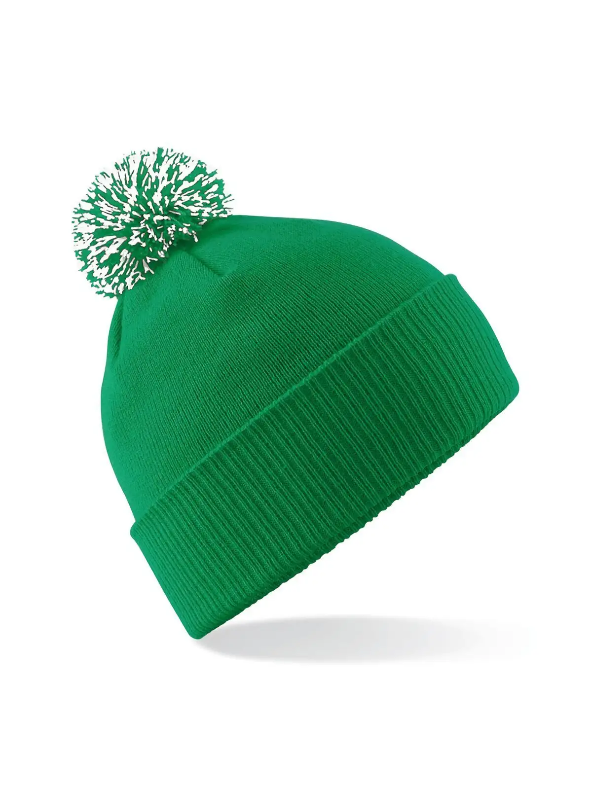kelly green/white
