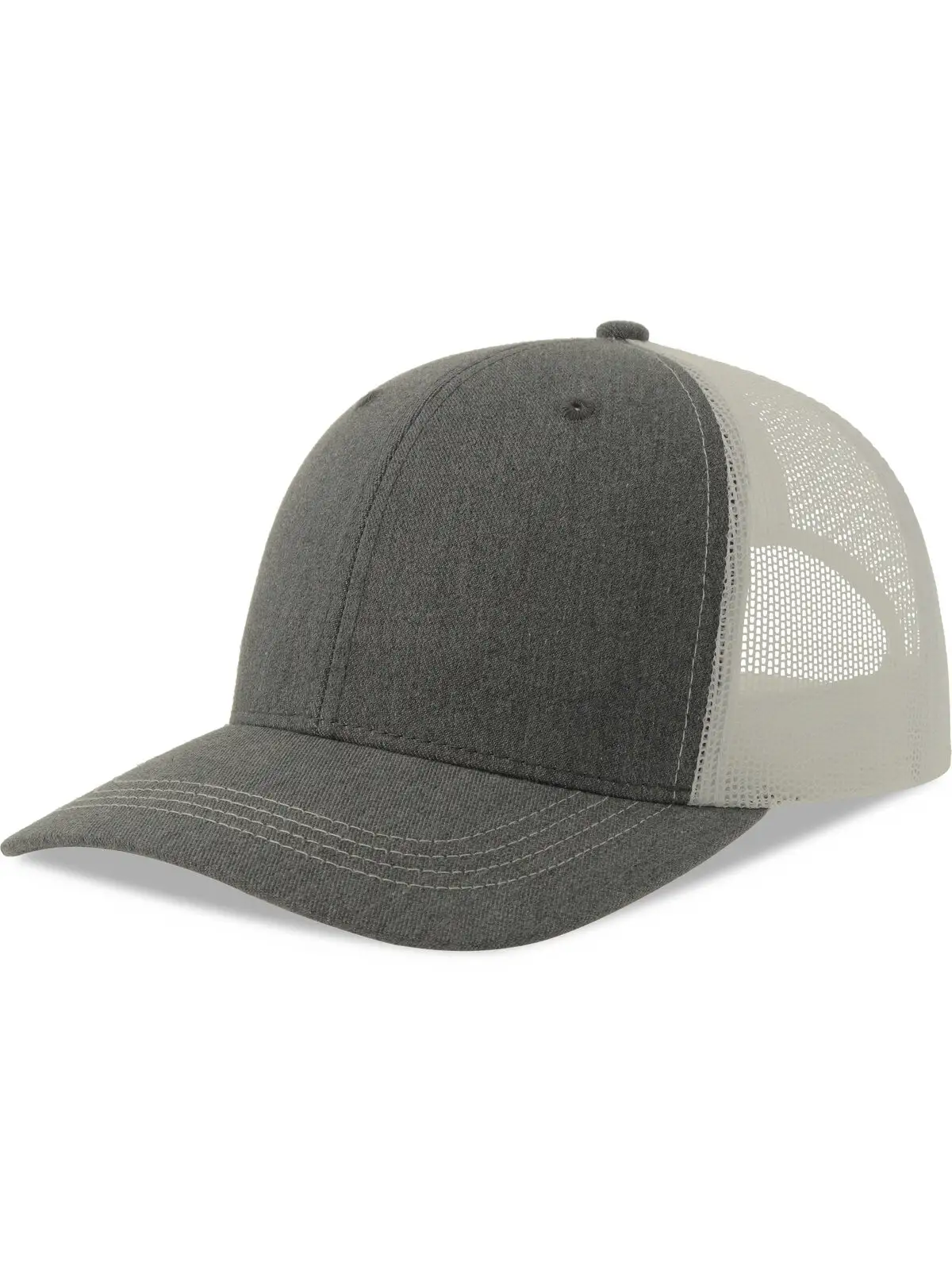 grey melange/white