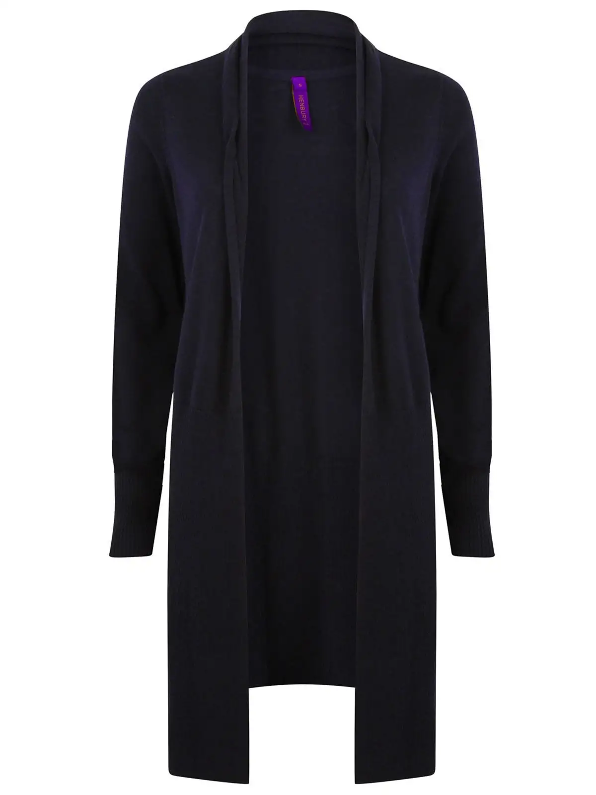 Ladies' Longline Open Cardigan