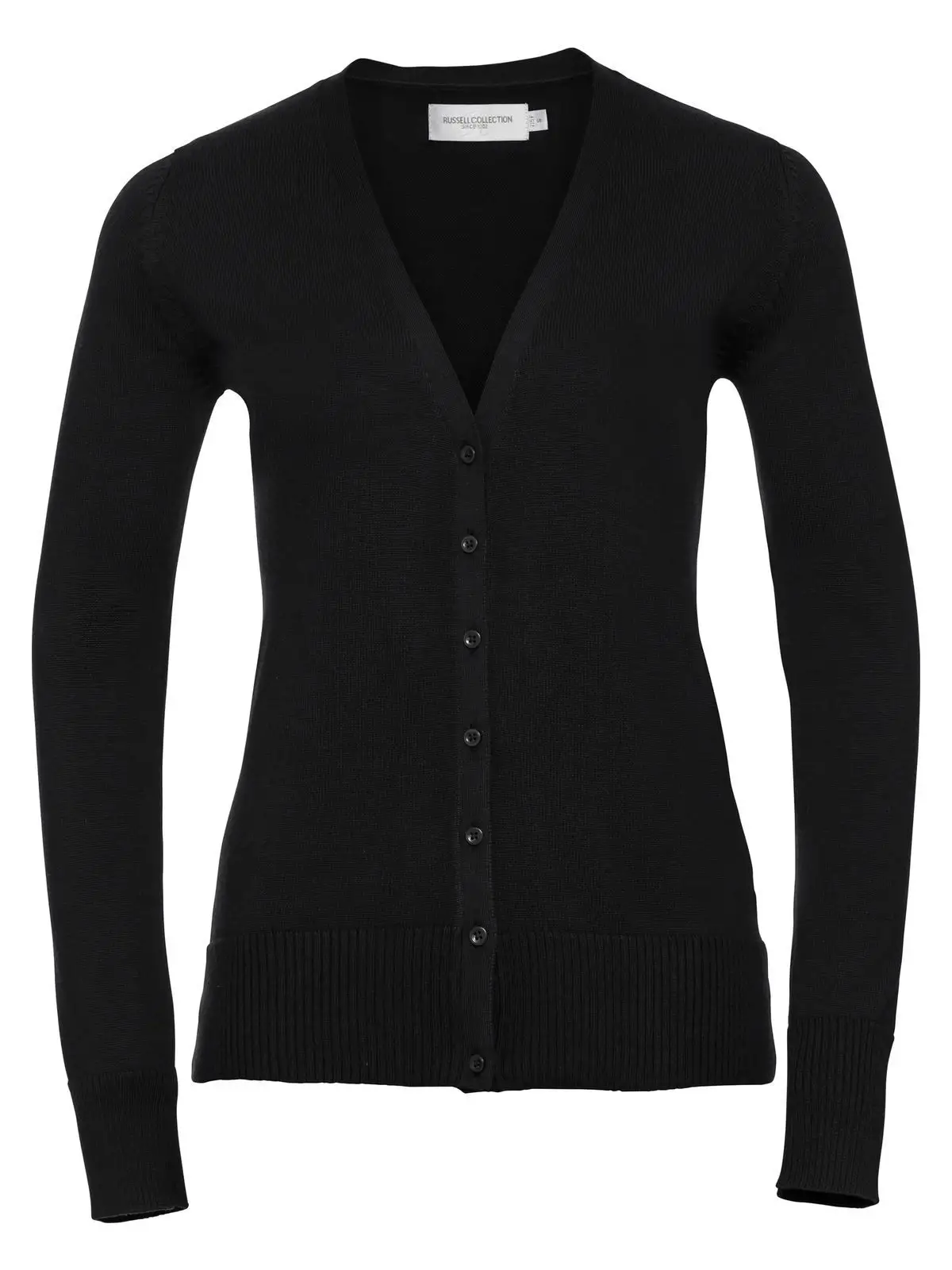 Ladies' V-Neck Knitted Cardigan
