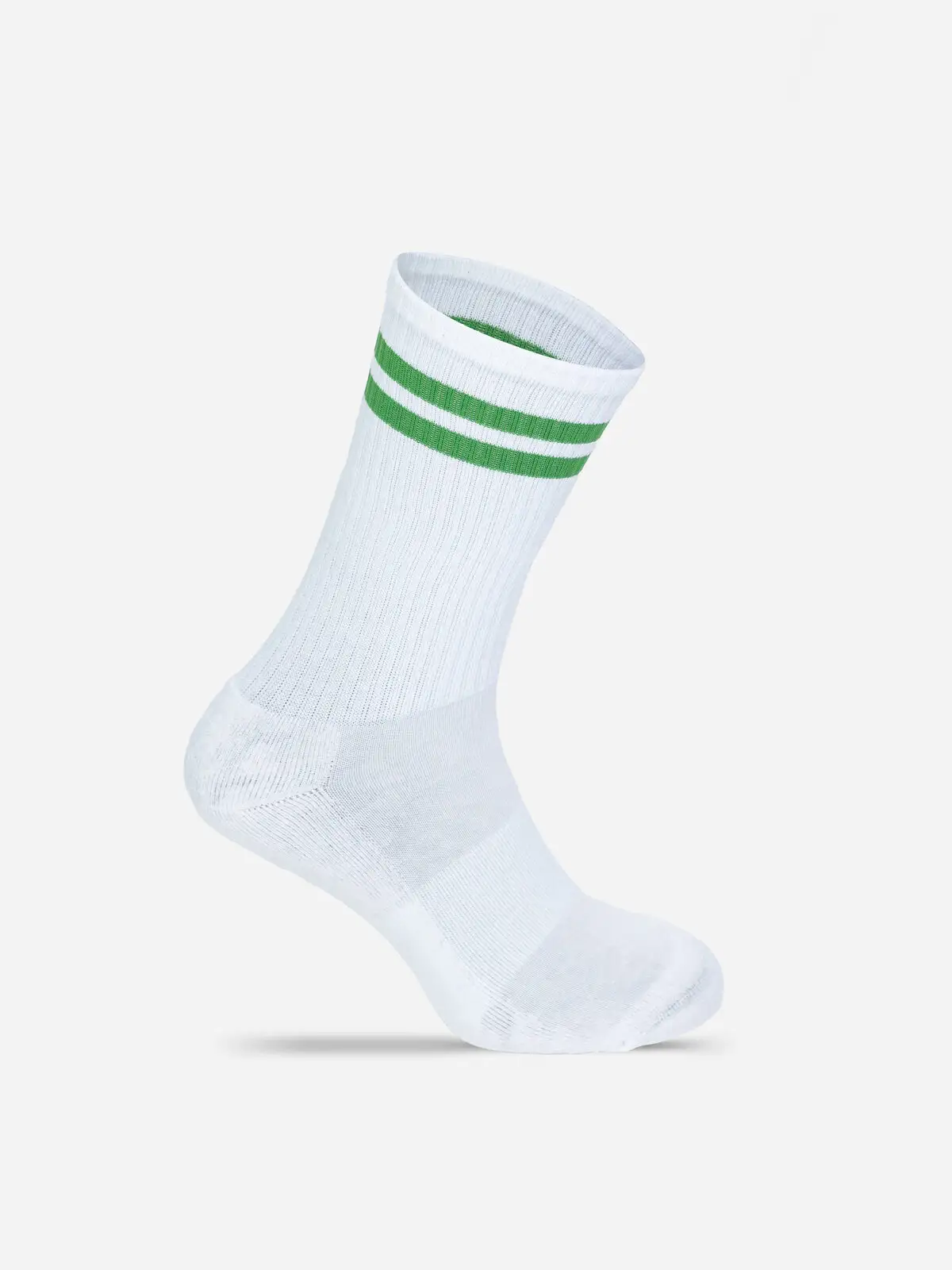 White/Kelly Green
