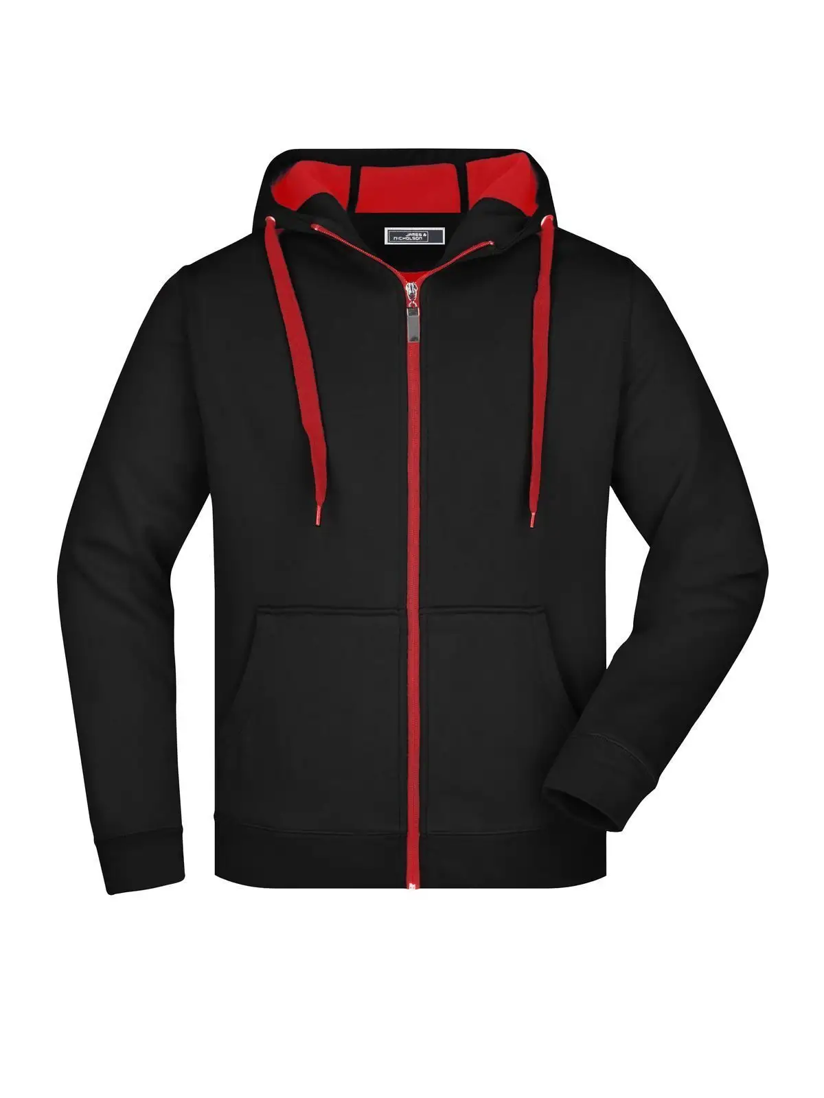 black/red