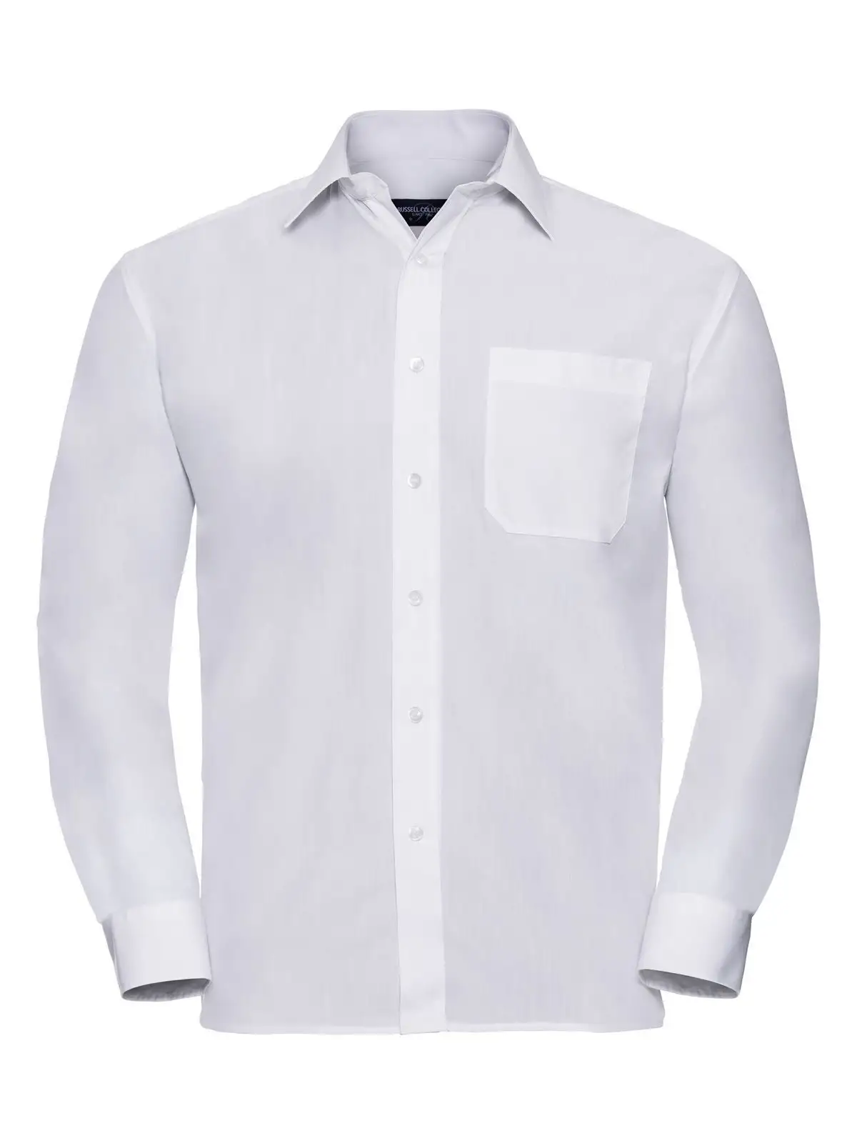 Men's Long Sleeve PolyCotton Poplin Shirt