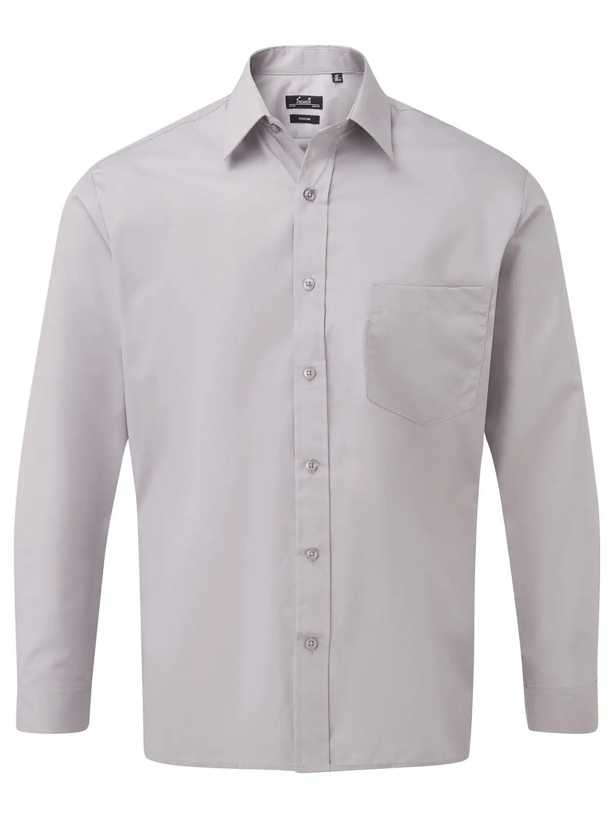 Men's Long Sleeve Poplin Shirt