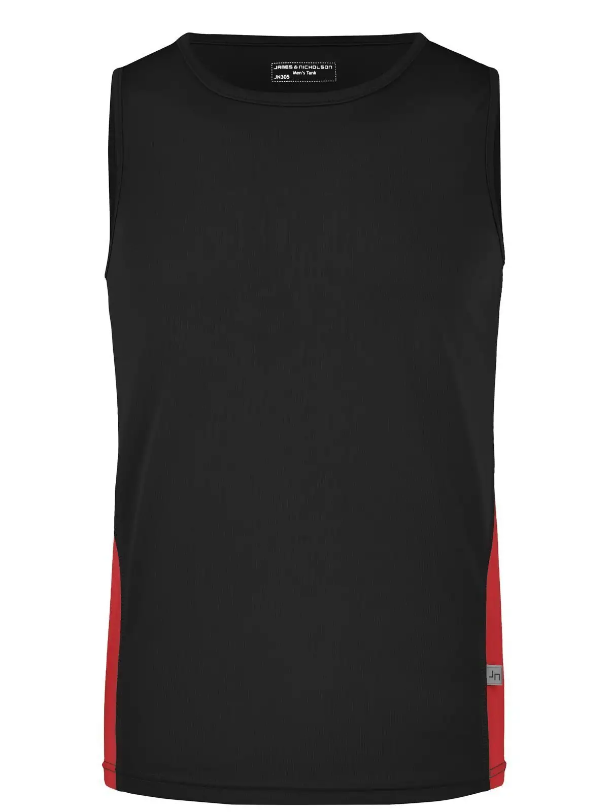 black/red