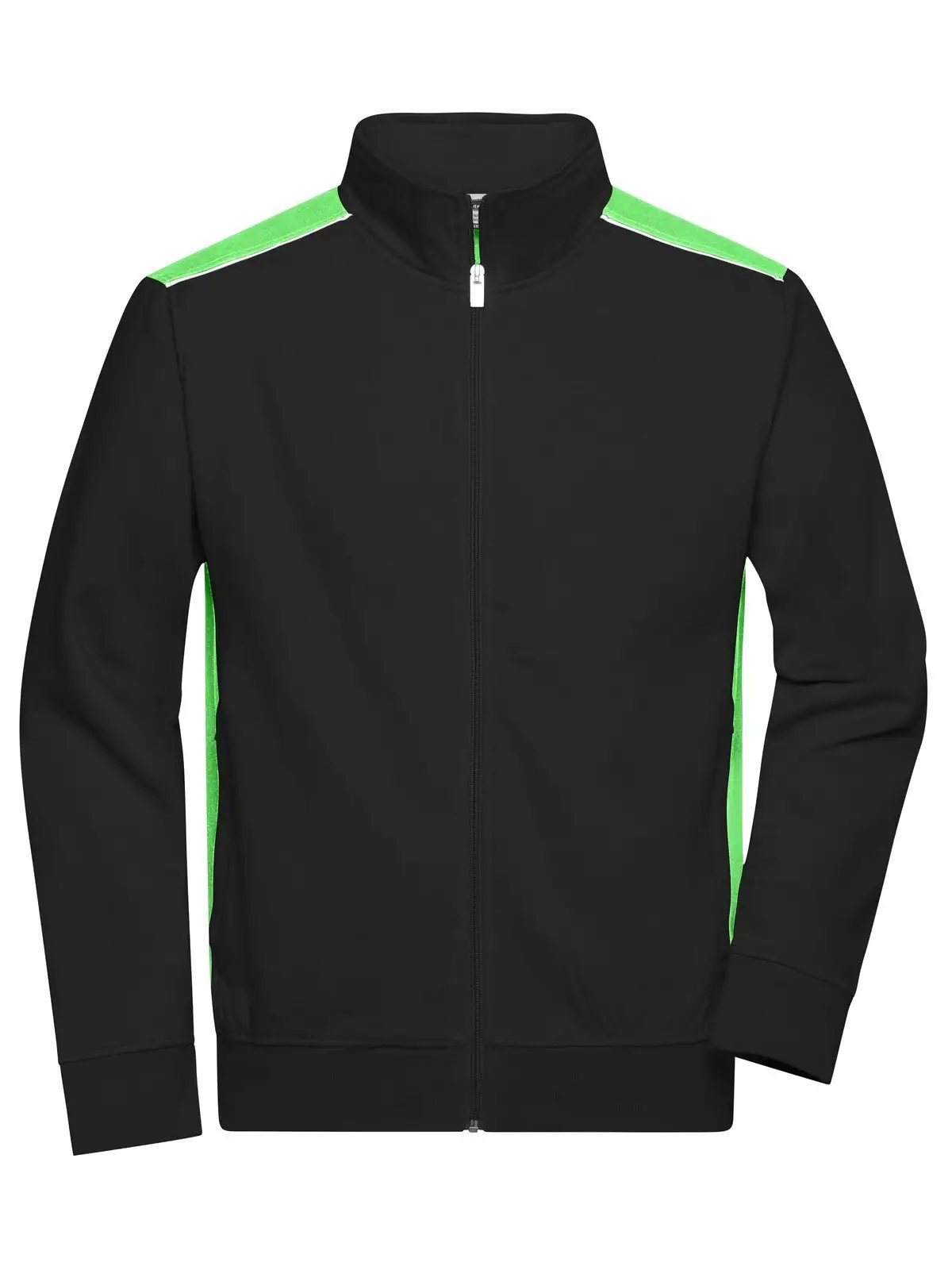 black/lime-green