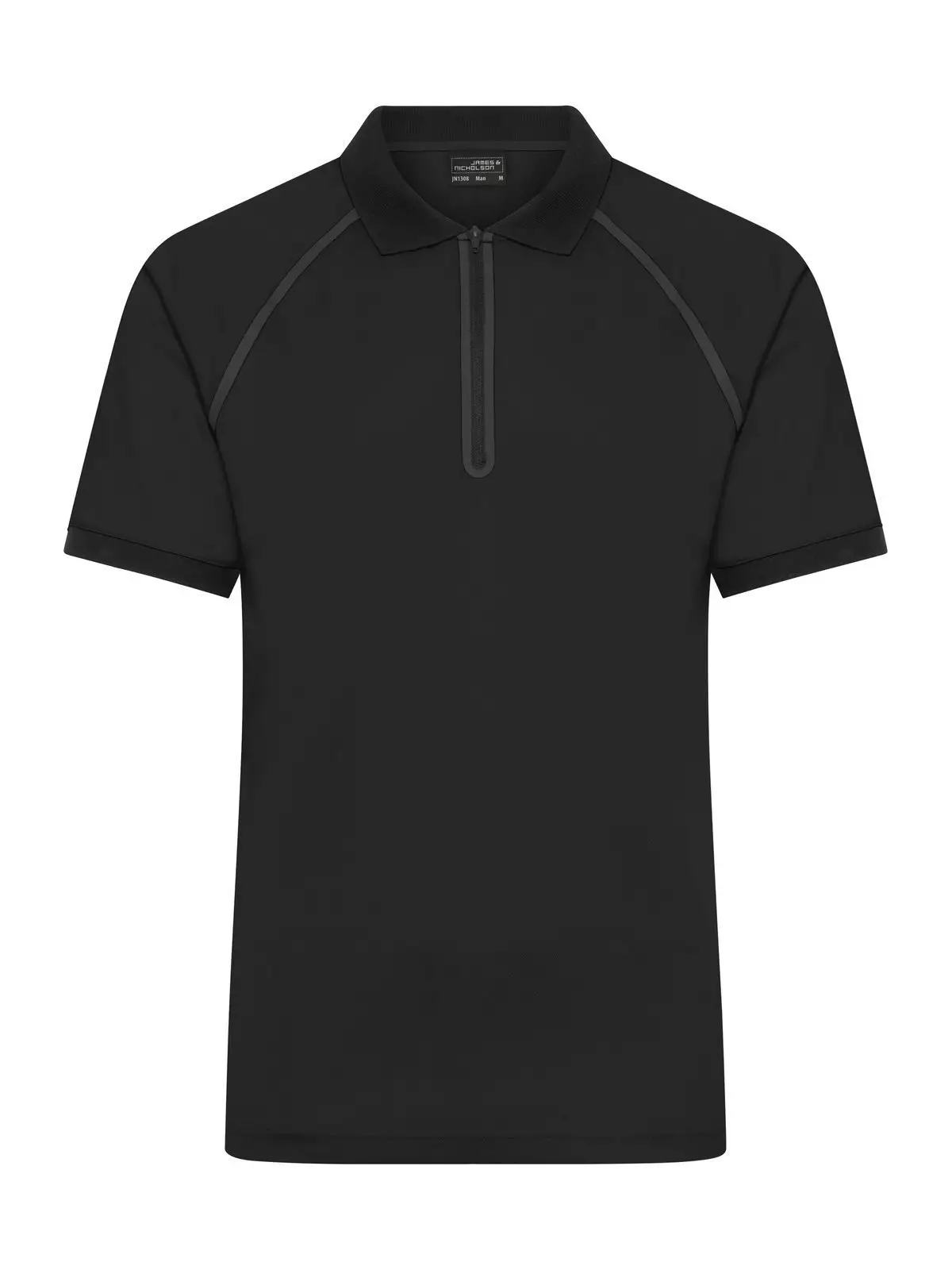 Men's Zip-Polo