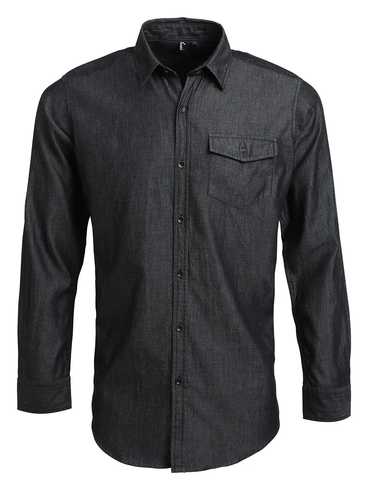 Men'’s Jeans Stitch Denim Shirt