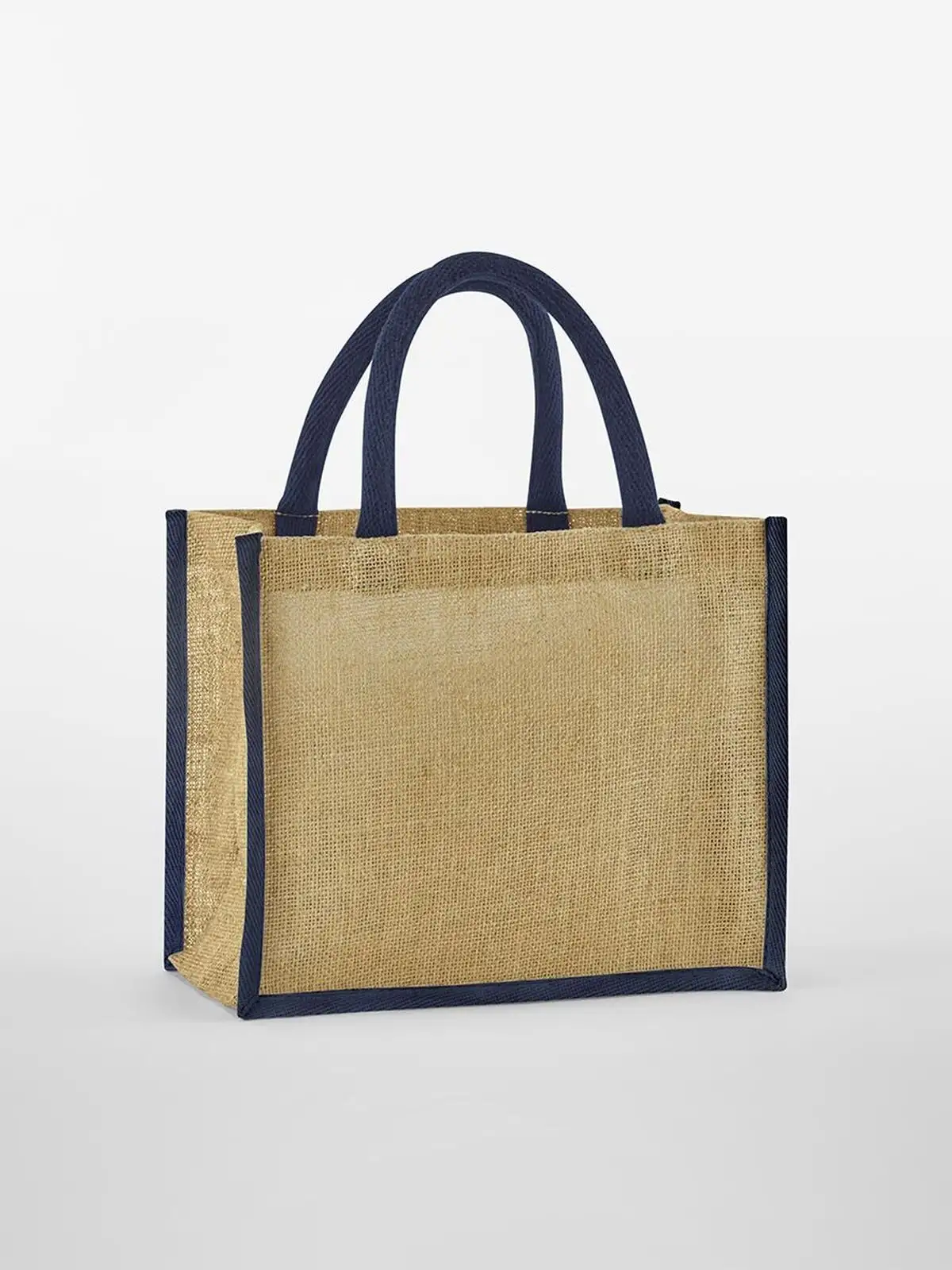 Natural Starched Jute Mini Gift Bag