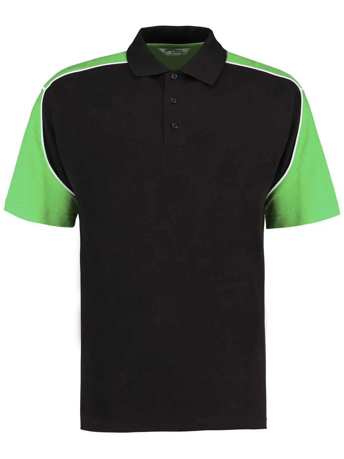black/lime