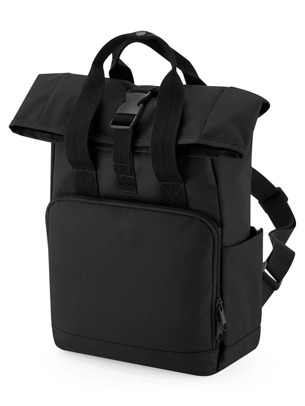 Recycled Mini Twin Handle Roll-Top Backpack